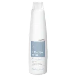 شامپو ضد ریزش مو لاکمه lakme مدل k.therapy active اورجینال اسپانیا حجم 300 میل
