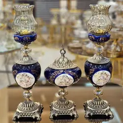 شمعدان | شمعدان و شکلات خوری فرشته کد 18 - گالری لوازم خانگی جلوه