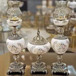 شمعدان | شمعدان و شکلات خوری فرشته کد 18 - گالری لوازم خانگی جلوه