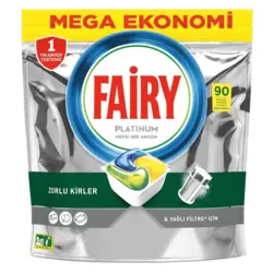 قرص ماشین ظرفشویی فیری مدل پلاتینیوم 90 عددی