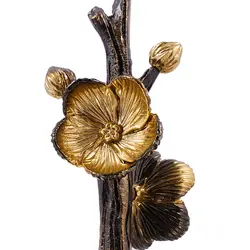 دیس دو طبقه مارینا سایز بزرگ (لبه دار) طلایی مشکی - ظرف نقره ای