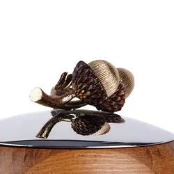 ظرف چوبی دردار C1 بلوط درب نقره‌ای