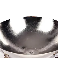 شاخه بلوط ظرف فلزی بلوط B4 نقره ای - ظرف نقره ای