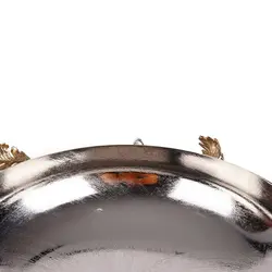 شاخه بلوط ظرف فلزی C5 (شاخه B) نقره‌ای