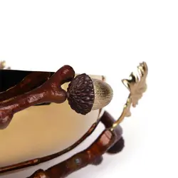 شاخه بلوط ظرف فلزی C5 (شاخه B) قهوه‌ای