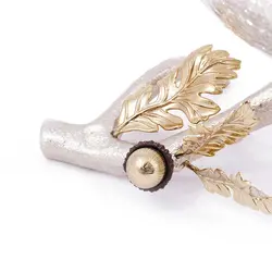 شاخه بلوط ظرف شیشه ای B3 نقره‌ای