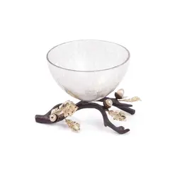 شاخه بلوط ظرف شیشه ای B3 قهوه‌ای