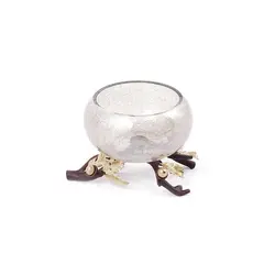 شاخه بلوط ظرف شیشه ای C3 قهوه‌ای