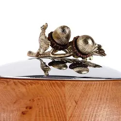 ظرف چوبی دردار C3 بلوط