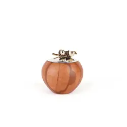 ظرف چوبی دردار B2 بلوط درب نقره‌ای