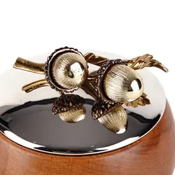 ظرف چوبی دردار Z1 بلوط درب نقره‌ای