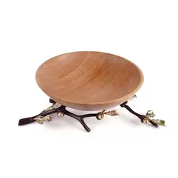 شاخه بلوط ظرف چوبی A4