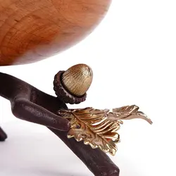 شاخه بلوط ظرف چوبی A3 چوب روشن