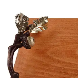 سینی چوبی بلوط 33x20