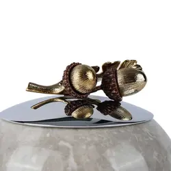 ظرف سنگی دردار C3 بلوط سنگ خاکستری