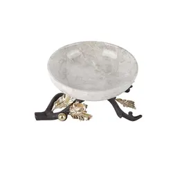 شاخه بلوط ظرف سنگی A3 سنگ خاکستری