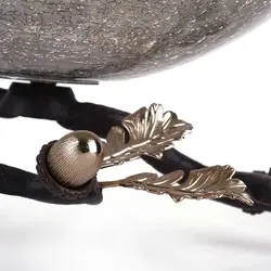 شاخه بلوط ظرف شیشه ای B4 قهوه‌ای