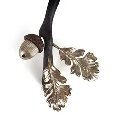 شاخه بلوط ظرف شیشه ای B4 قهوه‌ای