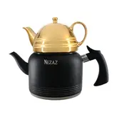 نزاز کتری و قوری لوله دار  رنگی کد 2407