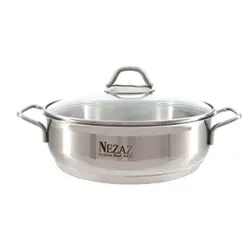 ماهیتابه استیل نزاز کد 1024سایز 24