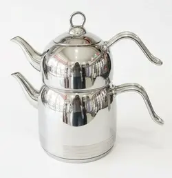 نزاز کتری و قوری استیل   کد 2413