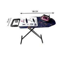 میز اتو آلوین فلزی  پایه بلند ایستاده پریز دار319