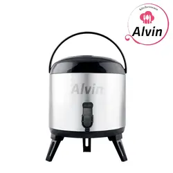 کلمن استیل آلوین 6لیتری با شیرزاپاس