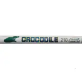 چوب ماهیگیری دو تکه سفید فایبر گلاس Crocodile 210
