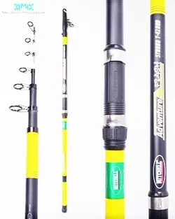 چوب ماهیگیری تلسکوپی فایبر گلاس 360 MITCHEL ADVENTURE FLASH