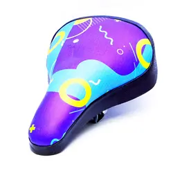 زین دوچرخه طرح دار