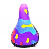 زین دوچرخه طرح دار