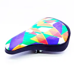 زین دوچرخه طرح دار