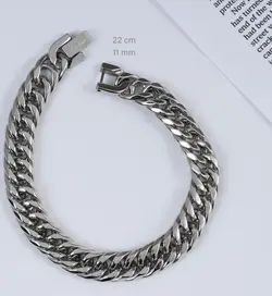 دستبند مردانه برند استنلس استیل