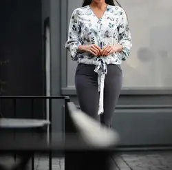 شومیز پشت حلقه کمربند دار-کد1-طرح زارا