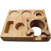 استند قهوه چوبی (سایز ۵۱)