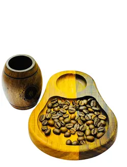 ست چوبی قهوه خوری کوچک
