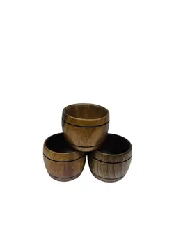 شات چوبی قهوه سینگل  (۶۰میل)