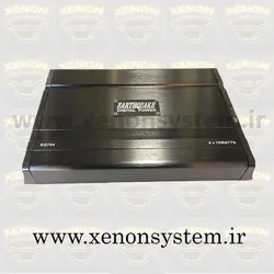 آمپلی فایر خودرو 4 کانال ارت کوئیک مدل EQ704 - زنون سیستم