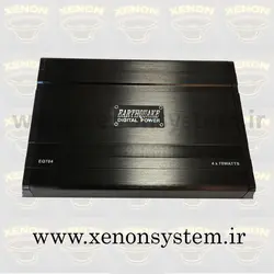 آمپلی فایر خودرو 4 کانال ارت کوئیک مدل EQ704 - زنون سیستم