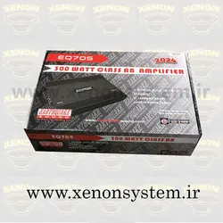 آمپلی فایر خودرو 4 کانال ارت کوئیک مدل EQ705 - زنون سیستم