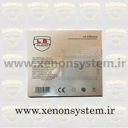 آمپلی فایر خودرو ال اس 4 کانال مدل LS-4125 PLUS - زنون سیستم