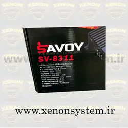 آمپلی فایر خودرو ساووی 4 کانال مدل SV-8311 - زنون سیستم