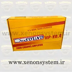 آمپلی فایر دی آر ساند (Dr. Sound) 4 کانال مدل HP-80.4 - زنون سیستم