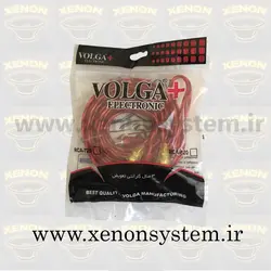 سیم کشی آمپلی فایر خودرو ولگا آر سی RC ریموت دار - زنون سیستم