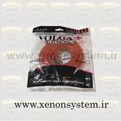 سیم کشی آمپلی فایر خودرو ولگا آر سی بدون ریموت - زنون سیستم