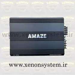 قیمت و خرید آمپلی فایر خودرو AMAZE چهار کانال مدل AL-4660 - زنون سیستم