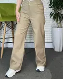 شلوار بگ کتان کش