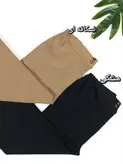 شلوار بگ کتان کش