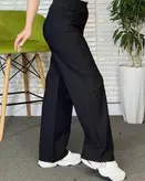 شلوار بگ کتان کش