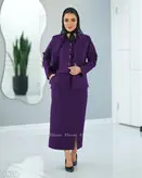 ست سه تیکه مجلسی ( کت دامن و جلیقه )